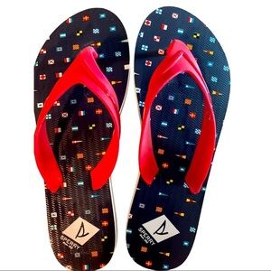 Sperry Warf Womens Thong Slip On Flip-Flops